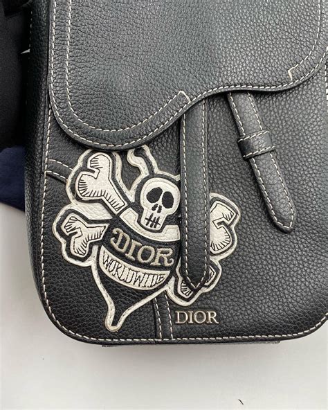 dior and shawn bee saddle bag